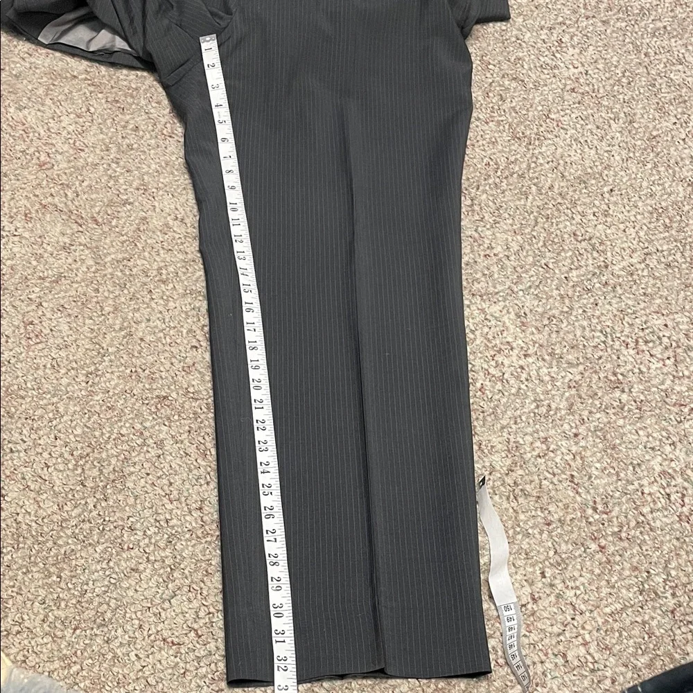 Hugo boss mohair wool Gray Pinstripe Suit Jacket & Trousers - Picture 10 of 12